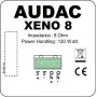 Настенная акустика AUDAC XENO8/B